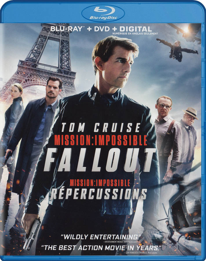 MISSION : IMPOSSIBLE - FALLOUT (BLU-RAY + DVD + DIGITAL